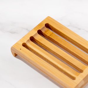 Bamboo Soap Dish – Natural Bathroom Accessory - Image 3
