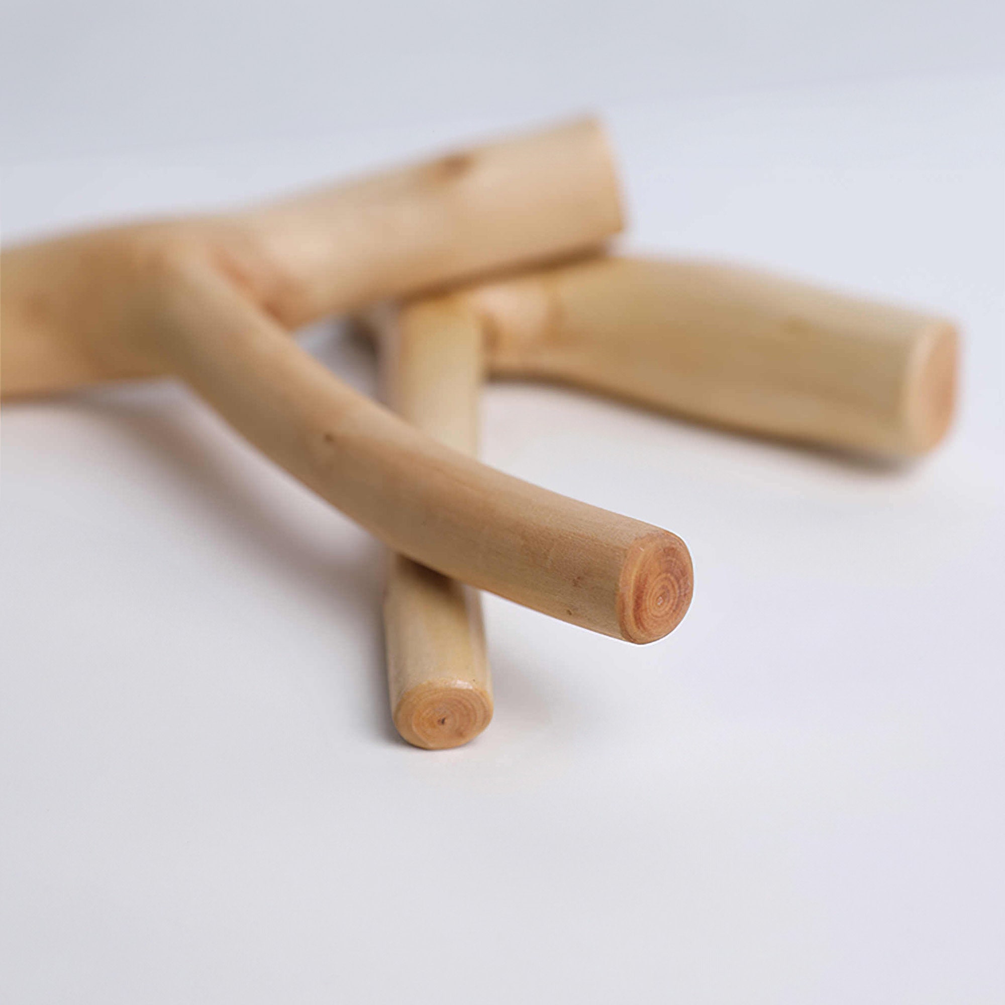 Wood Branch Toilet Paper Holder – Rustic Decor - Image 1