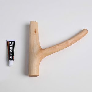 Wood Branch Toilet Paper Holder – Rustic Decor - Image 4