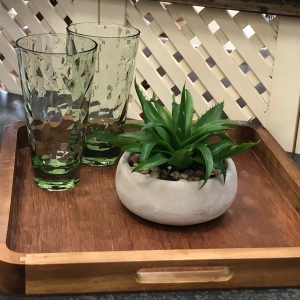 Wooden Serving Tray – Acacia Kitchen Tray - Image 3